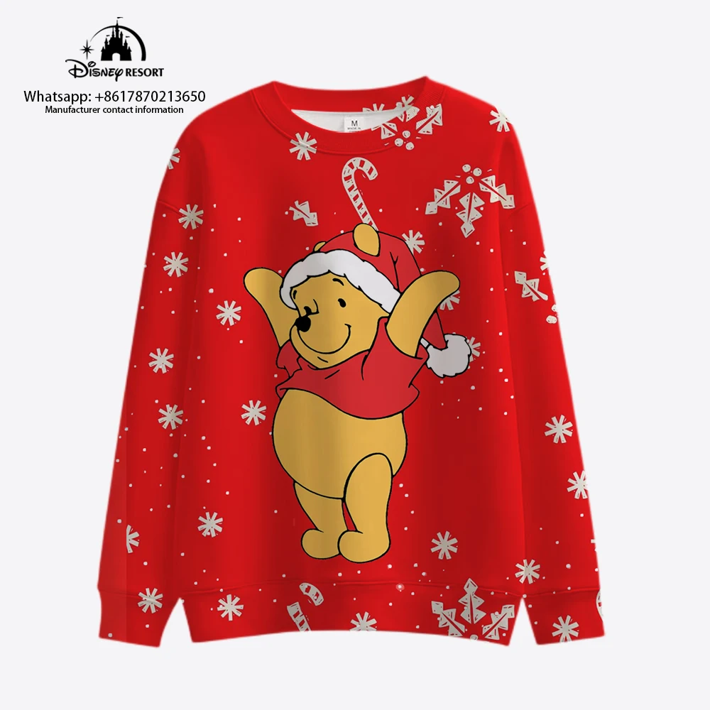 2022 Carnival Christmas New Disney Children's Casual Hoodie Mickey Minnie Winnie the Pooh Autumn Round Neck Ladies Pullover Y2K
2022 Carnival Christmas New Disney Children's Casual Hoodie Mickey Minnie Winnie the Pooh Autumn Round Neck Ladies Pullover Y2K