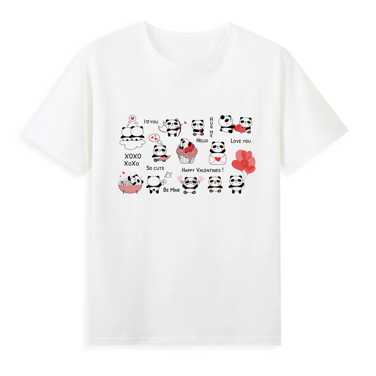 Cute Panda Print T-shirt Hot selling fashionable and high-quality women's Tshirts Leisure and cool clothes A285
Cute Panda Print T-shirt Hot selling fashionable and high-quality women's Tshirts Leisure and cool clothes A285