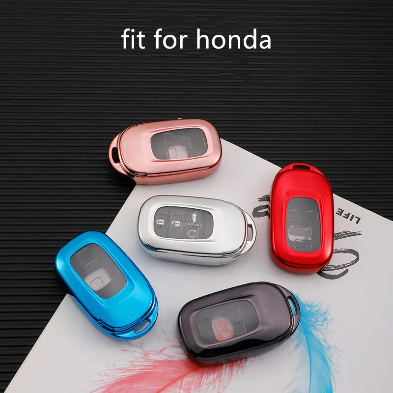 TPU Car Remote Key Cover Case Shell Fob for Honda Civic 2022 4 Buttons Key Protector Holder Keychain Auto Styling Accessories
TPU Car Remote Key Cover Case Shell Fob for Honda Civic 2022 4 Buttons Key Protector Holder Keychain Auto Styling Accessories