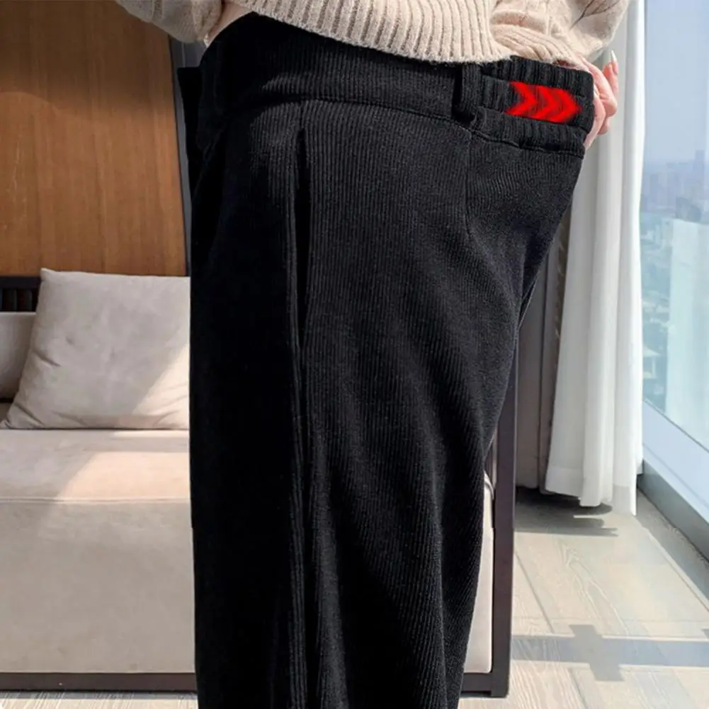 Casual Loose Fit Pants Women Winter Pants Stylish Winter Trousers Women's Wide Leg Suit Pants with High Waist for Comfortable
Casual Loose Fit Pants Women Winter Pants Stylish Winter Trousers Women's Wide Leg Suit Pants with High Waist for Comfortable