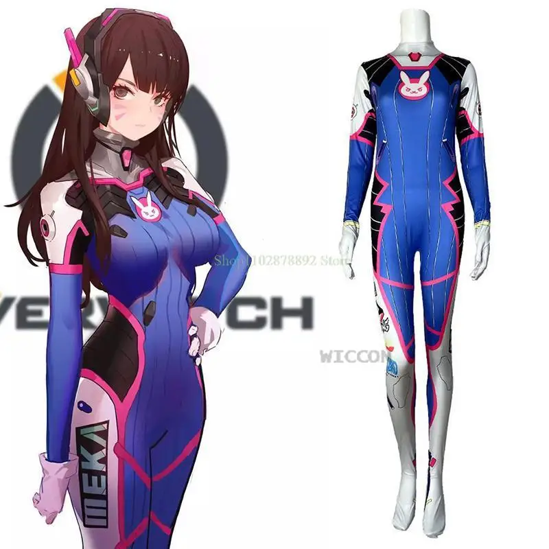 Overwatch OW Cosplay Game Anime D.VA Cosplay Costume Jumpsuit Women Sexy Hana Song dva Plugsuits Zentai Bodysuit Adults Kids
Overwatch OW Cosplay Game Anime D.VA Cosplay Costume Jumpsuit Women Sexy Hana Song dva Plugsuits Zentai Bodysuit Adults Kids
