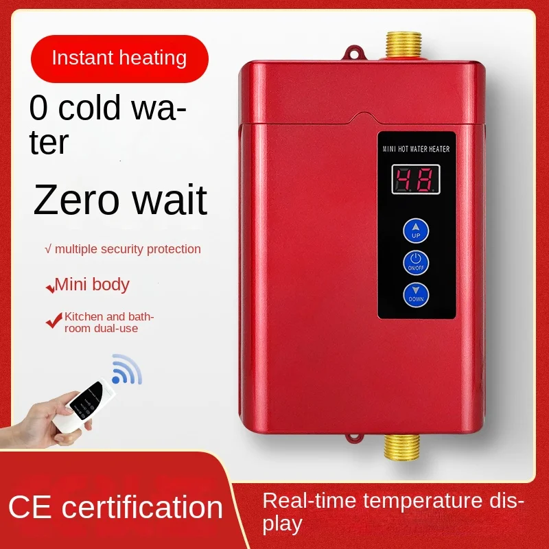 Temperature Water Heater Instant Hot Miniture Water Heater Instant Hot Electric Faucet Remote Control
Temperature Water Heater Instant Hot Miniture Water Heater Instant Hot Electric Faucet Remote Control