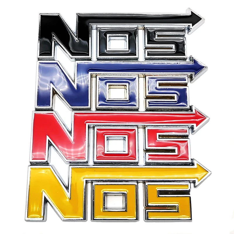 3D Metal Chrome Zinc Alloy NOS Logo Emblem Car Styling Universal Car Stickers Suitable for All Models Decoration Accessories
3D Metal Chrome Zinc Alloy NOS Logo Emblem Car Styling Universal Car Stickers Suitable for All Models Decoration Accessories