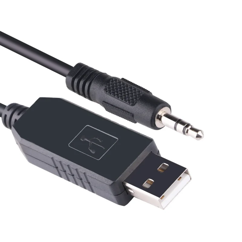 USB RS232 Serial to 3.5mm Stereo Plug Communication Cable for Fluke 700G Digital Pressure Guage
USB RS232 Serial to 3.5mm Stereo Plug Communication Cable for Fluke 700G Digital Pressure Guage