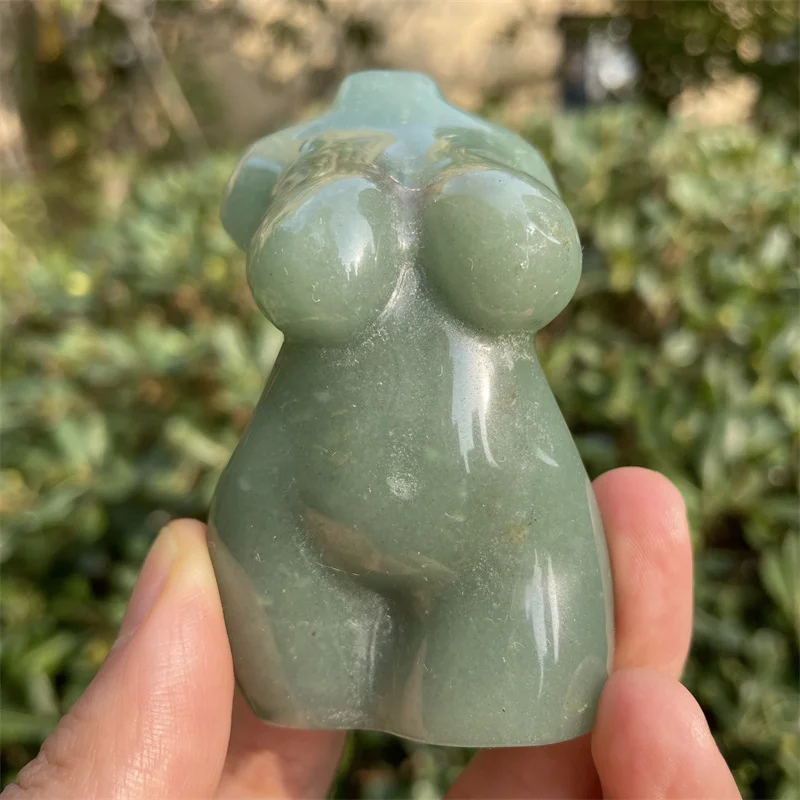 Natural Green Aventurine Crystal Goddess Carving Woman Body Torso Healing Stone Statue For Home Decoration Gift 1pcs
Natural Green Aventurine Crystal Goddess Carving Woman Body Torso Healing Stone Statue For Home Decoration Gift 1pcs