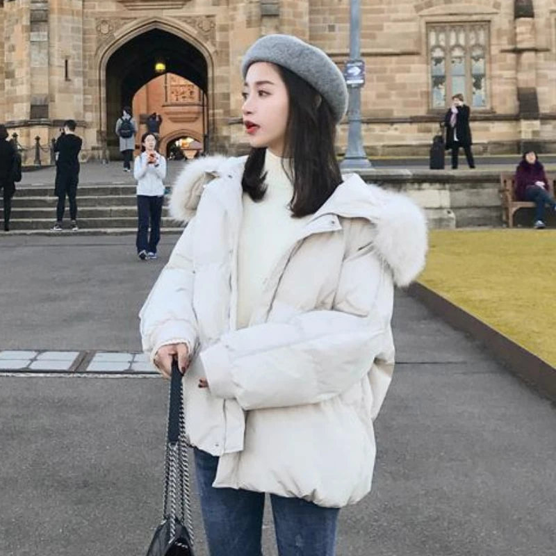 2023 New Women Cotton Coat Winter Jacket Female Shortage of Money Parkas Loose Fur Collar Outwear Intensification Overcoat
2023 New Women Cotton Coat Winter Jacket Female Shortage of Money Parkas Loose Fur Collar Outwear Intensification Overcoat