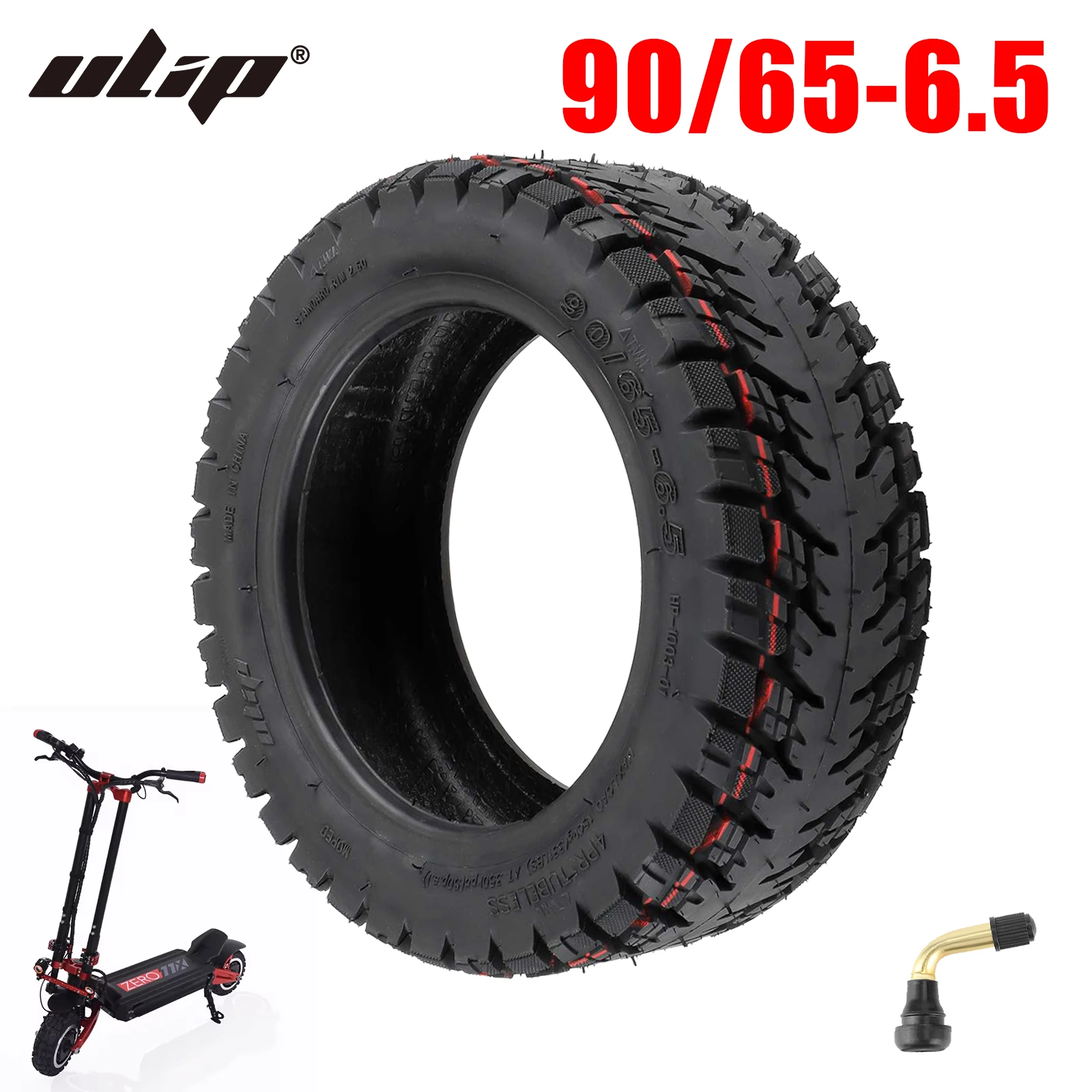 Ulip 11Inch 90/65-6.5 High Quality Off road Tyre Wider Thicker Abrasion Tire For Zero 11X Dualtron/Speedual/Kaabo Wolf Scooter
Ulip 11Inch 90/65-6.5 High Quality Off road Tyre Wider Thicker Abrasion Tire For Zero 11X Dualtron/Speedual/Kaabo Wolf Scooter