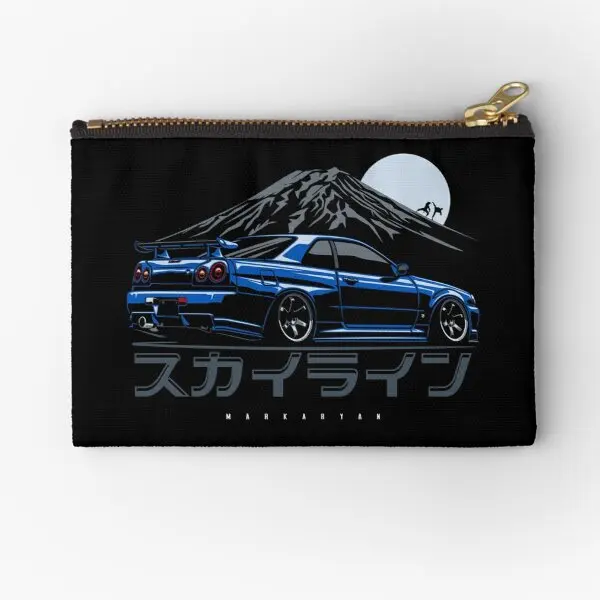 Кармашки на молнии Skyline Gtr R34, упаковка для трусиков, монет, чистый косметический кошелек, маленькие карманы для денег, нижнее белье для мужчин и женщин
Кармашки на молнии Skyline Gtr R34, упаковка для трусиков, монет, чистый косметический кошелек, маленькие карманы для денег, нижнее белье для мужчин и женщин