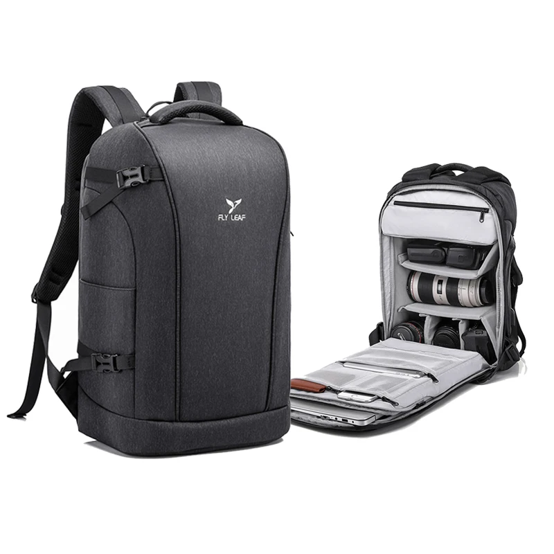 

Professional Camera Waterproof Large Capacity Backpack Video Tripod SLR Camera Bag/Rain Cover Fits Canon, Nikon, Sony. Camera Ba