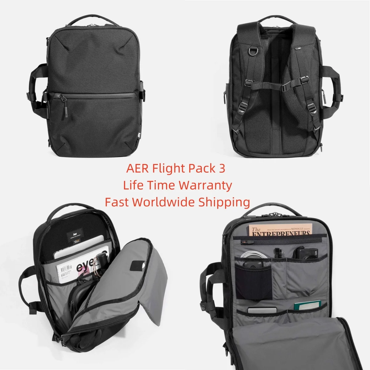 Original AER Flight Pack 3: 3-way Versatile commuter Travel Gym Work EDC Backpack/Bag/Rucksack/Knapsack Lifetime Warranty| BNWT
Original AER Flight Pack 3: 3-way Versatile commuter Travel Gym Work EDC Backpack/Bag/Rucksack/Knapsack Lifetime Warranty| BNWT