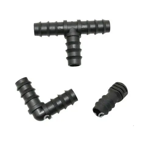 Garden hose tee water splitter elbow plug End 16mm hose 3-way garden irrigation barbed drip irrigation fittings 5pcs "1/2
Garden hose tee water splitter elbow plug End 16mm hose 3-way garden irrigation barbed drip irrigation fittings 5pcs "1/2