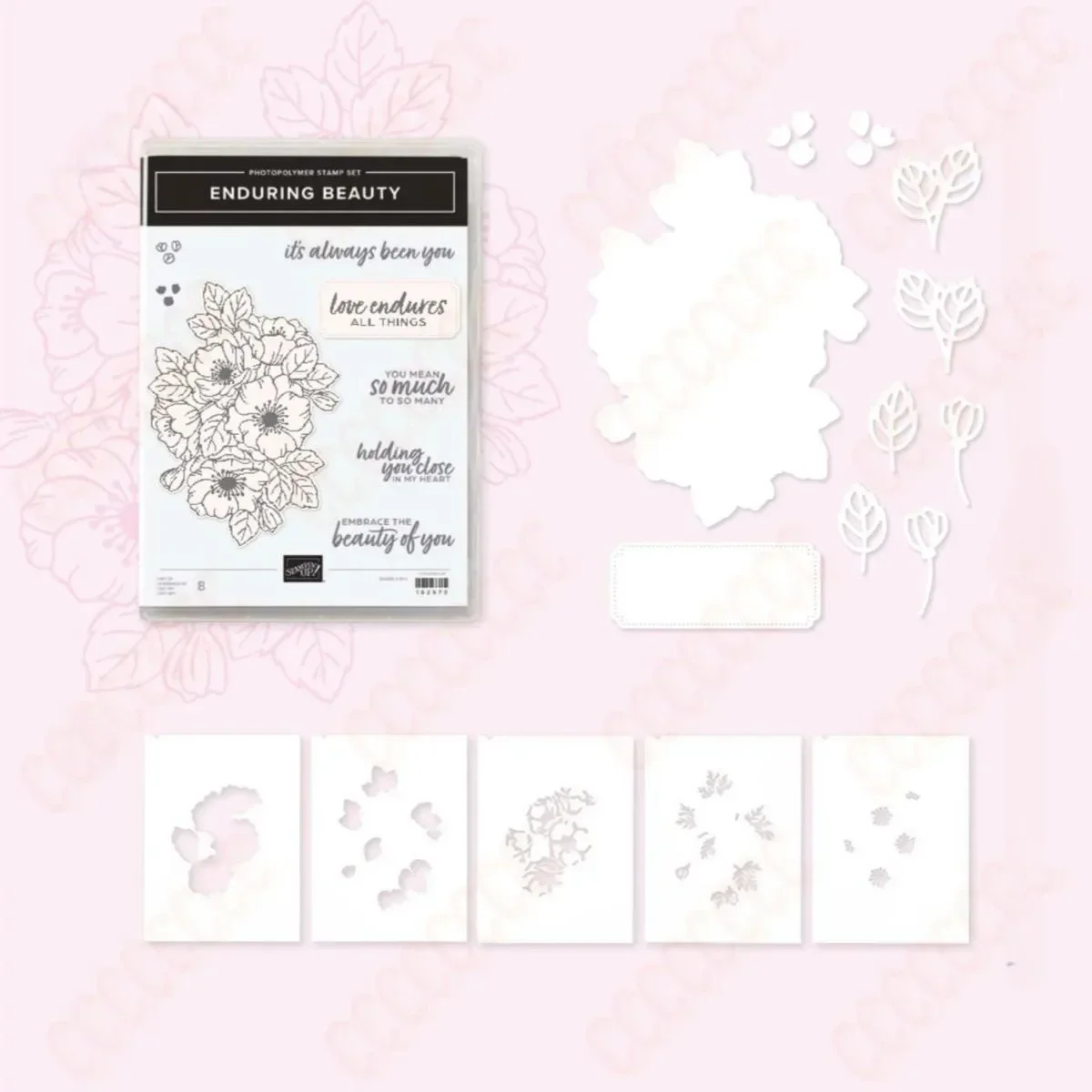

Beautiful Flowers New Clear Stamps Metal Cutting Dies for Decorating Scrapbook Diy Paper Card Album Mould Embossing Craft