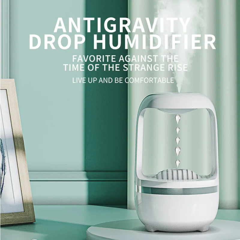 Anti-gravity Air Humidifier 500ML Perfume Aromatherapy Humidifiers Air Purifiers Cool Mist Maker Water Drop Rising Magic
Anti-gravity Air Humidifier 500ML Perfume Aromatherapy Humidifiers Air Purifiers Cool Mist Maker Water Drop Rising Magic