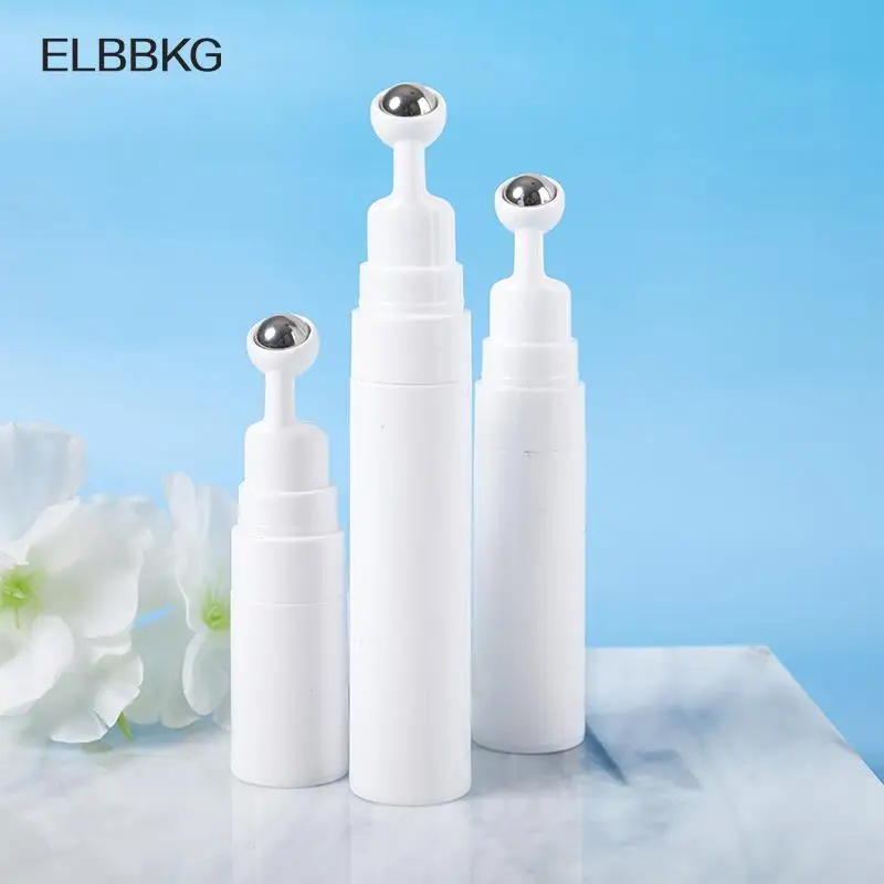 

5/10/15ml Empty Refillable Eye Cream Roller Bottle With Steel Ball Serum Lotion Essential Oil Cosmetic Storage Container