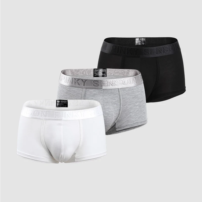 Men's underwear Boxer Modal Thin Section Mid-waist Breathable Solid Soft Color Briefs
Men's underwear Boxer Modal Thin Section Mid-waist Breathable Solid Soft Color Briefs