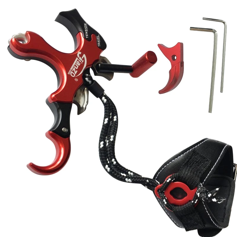 ELOS-JIANZD Compound Bow Aid Releaser Thumb Release Aids Compound Bow Release Aid For Archery 3 Or 4 Finger Hand Held Grip
ELOS-JIANZD Compound Bow Aid Releaser Thumb Release Aids Compound Bow Release Aid For Archery 3 Or 4 Finger Hand Held Grip