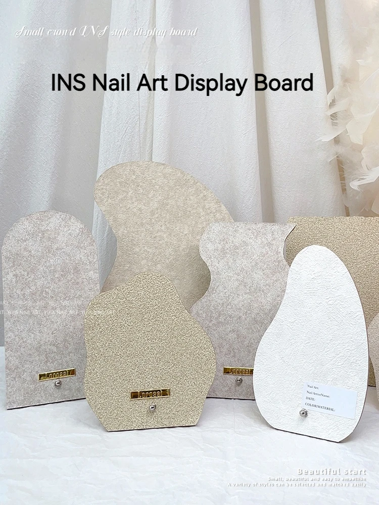 Nail Art Display Board Acrylic Works Photo Background Board Ins Color Card Plate Nail Gel Polish Display Stand Manicure Shelf
Nail Art Display Board Acrylic Works Photo Background Board Ins Color Card Plate Nail Gel Polish Display Stand Manicure Shelf