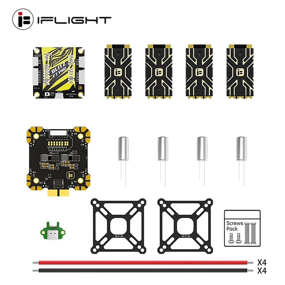 

Iflight Blitz F7 Pro Combo Set With Blitz E80 Single Esc For Fpv