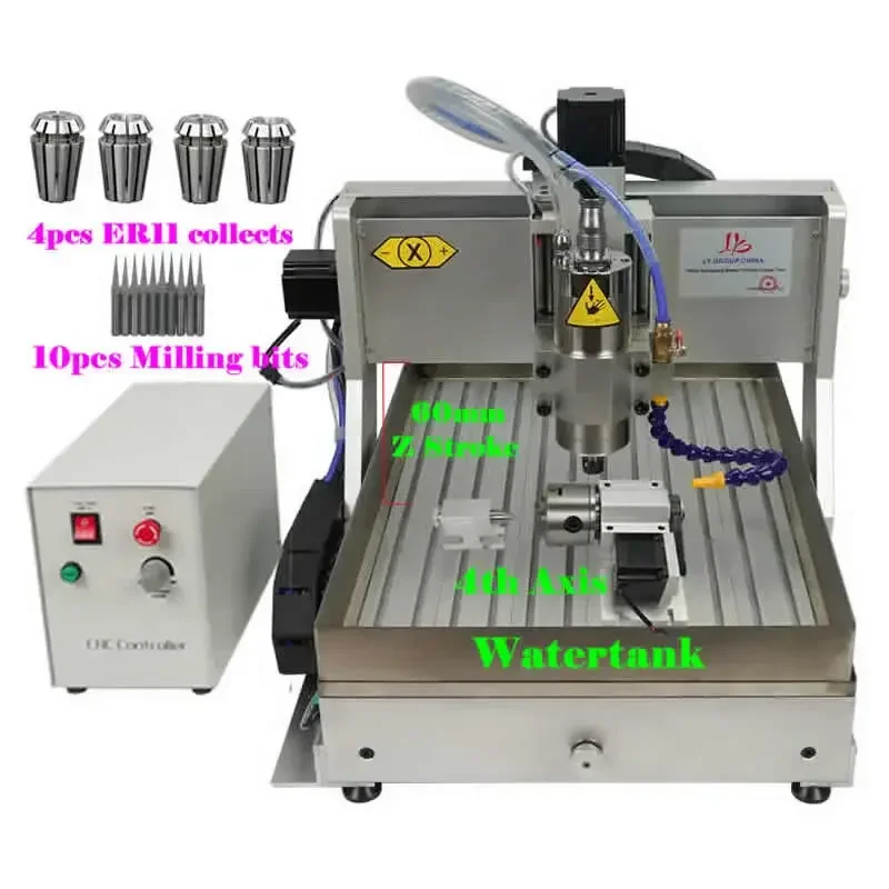 Mini CNC 3020 Metal Router Machine USB 3020 Engraver Milling Cutter 4 Axis1500W 800W for Woodworking Mach3 Controller Tool Kit
Mini CNC 3020 Metal Router Machine USB 3020 Engraver Milling Cutter 4 Axis1500W 800W for Woodworking Mach3 Controller Tool Kit