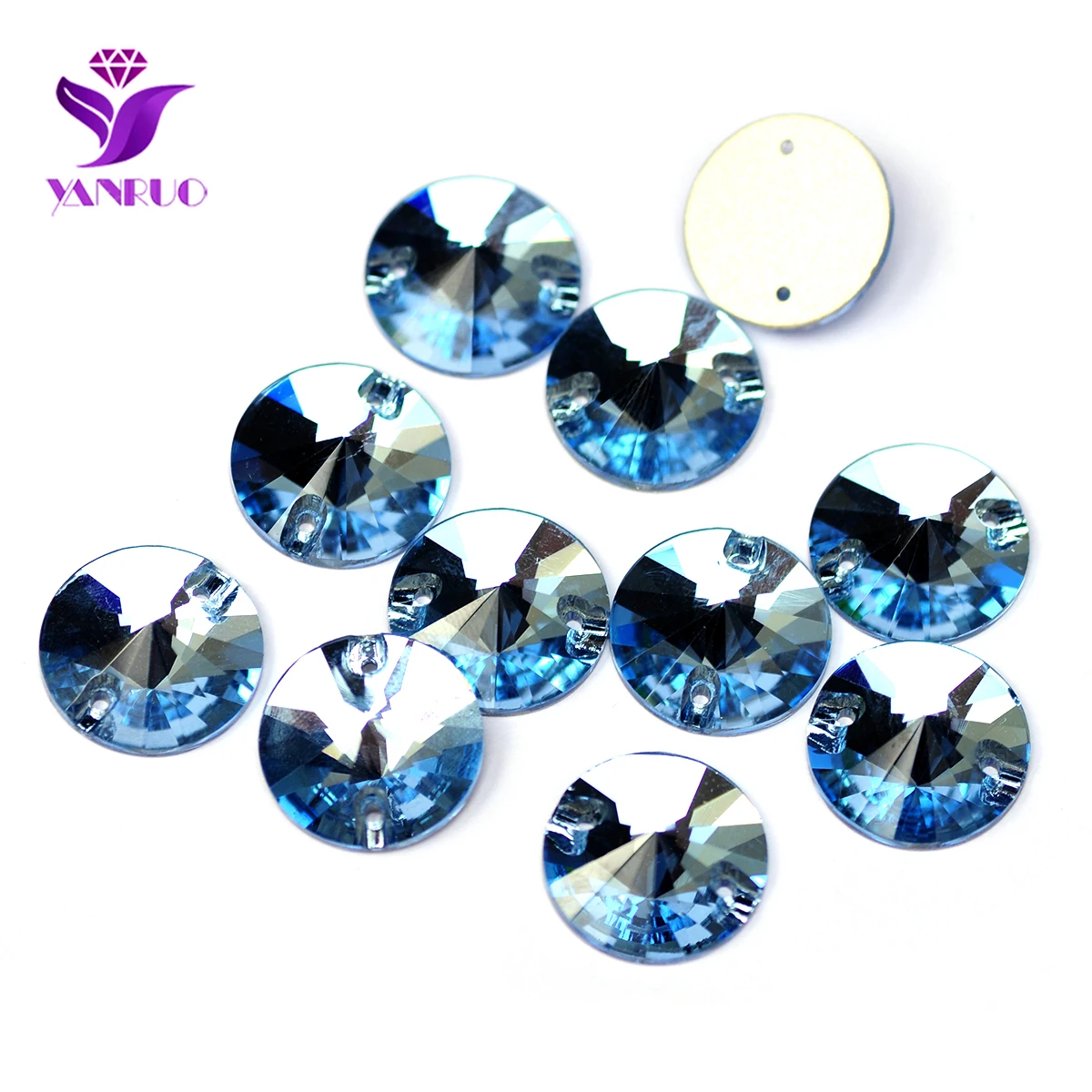 YANRUO 3200 Rivoli Auqamarine Rhinestones For Stilettos Flat Back DIY Crystal Gems Glass Sewing Accessories Gymnasticwear
YANRUO 3200 Rivoli Auqamarine Rhinestones For Stilettos Flat Back DIY Crystal Gems Glass Sewing Accessories Gymnasticwear