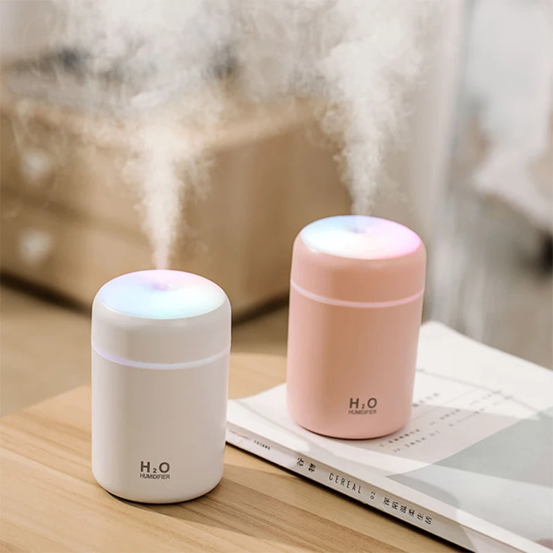 

Ultrasonic humidifier water-soluble essential oil diffuser aromatherapy machine car air freshener colorful LED atomizer