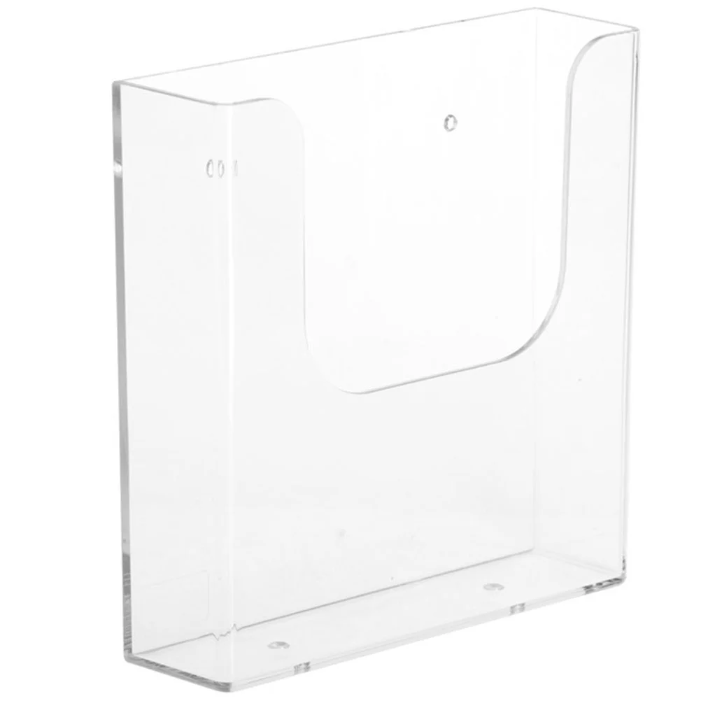 

Acrylic Multi-Layer Catalog Display Stand Rack A4/a5 Desktop Wall-Mounted Information Rack Acrylic Brochure Single-Page