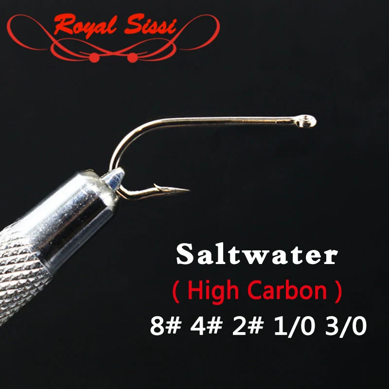 Hot 30PCS/Pack 8#4#2#1/0 3/0 Fly Tying High Carbon Steel material Saltwater fly hook silver saltwater streamer fly fishing hooks
Hot 30PCS/Pack 8#4#2#1/0 3/0 Fly Tying High Carbon Steel material Saltwater fly hook silver saltwater streamer fly fishing hooks