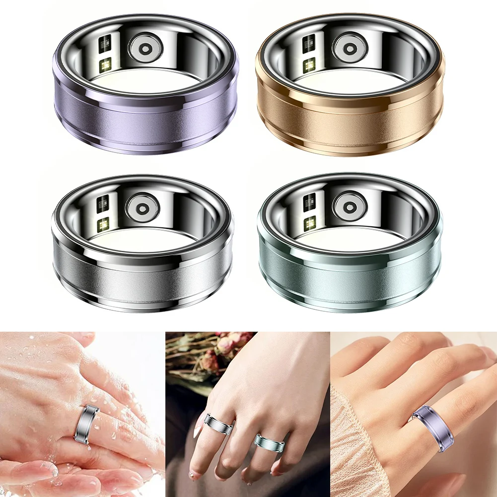 Smart Ring Temperature Heart Rate Oximetry Blood Pressure Measurement Sleep Monitoring Calories Step Count Gifts
Smart Ring Temperature Heart Rate Oximetry Blood Pressure Measurement Sleep Monitoring Calories Step Count Gifts