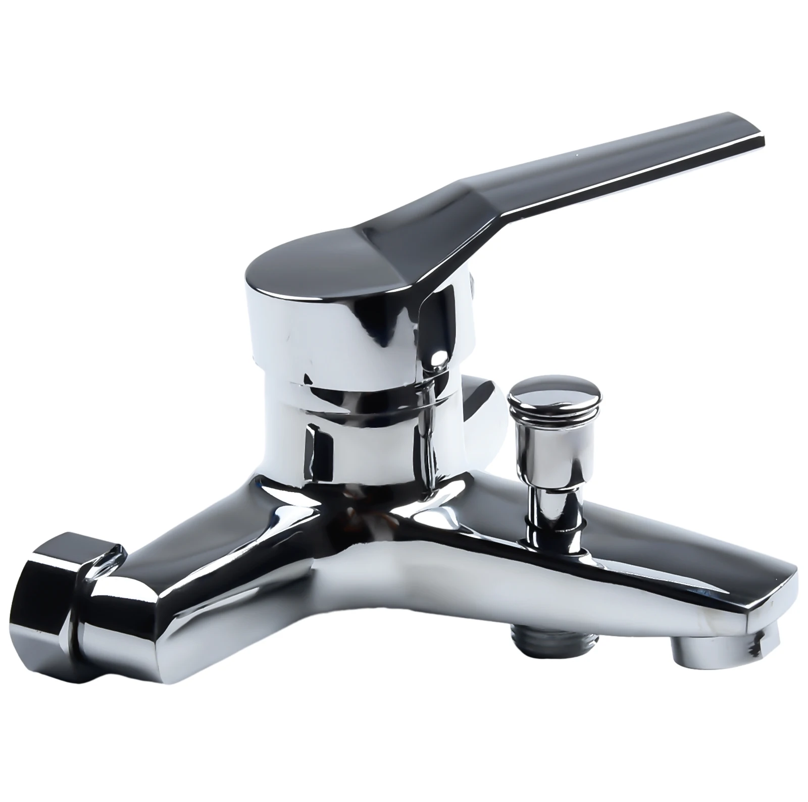 

Tap Basin Faucets Bathroom Tap Lead-free Mixer Tap Wall Mounted Zinc Alloy Basin Faucets Chrome Bathroom Hardware