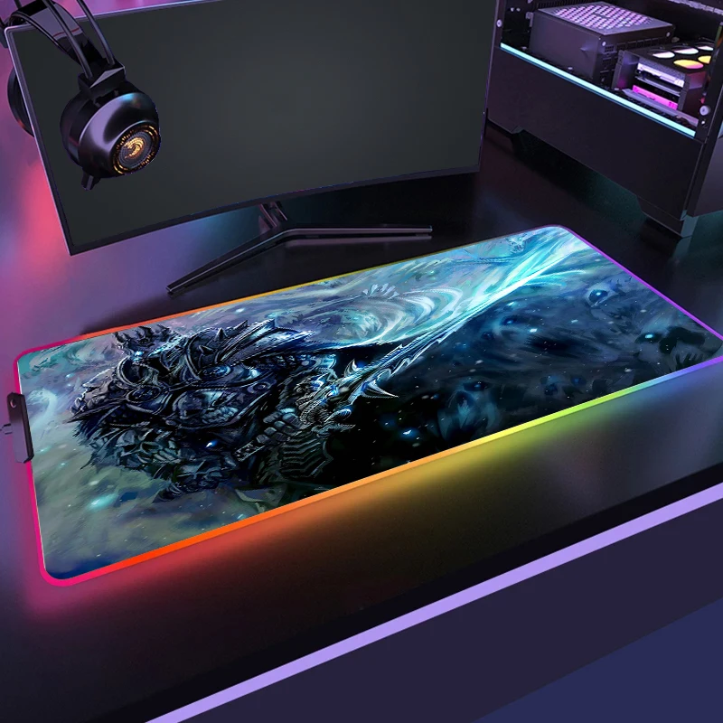 World of Warcraft RGB Large Gaming Mousepad LED Backlit Big Mause Pad Game Keyboard Mouse Pad Gamer Desk Mat Computer Mice Mat
World of Warcraft RGB Large Gaming Mousepad LED Backlit Big Mause Pad Game Keyboard Mouse Pad Gamer Desk Mat Computer Mice Mat