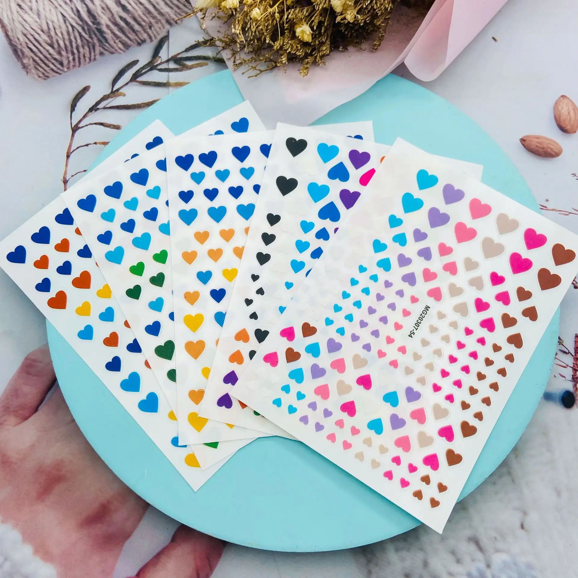 New Colorful Candy Color Love Pattern Nail Stickers Self-adhesive Transfer Stickers 3D Slider DIY Nail Stickers Nail Decoration
New Colorful Candy Color Love Pattern Nail Stickers Self-adhesive Transfer Stickers 3D Slider DIY Nail Stickers Nail Decoration