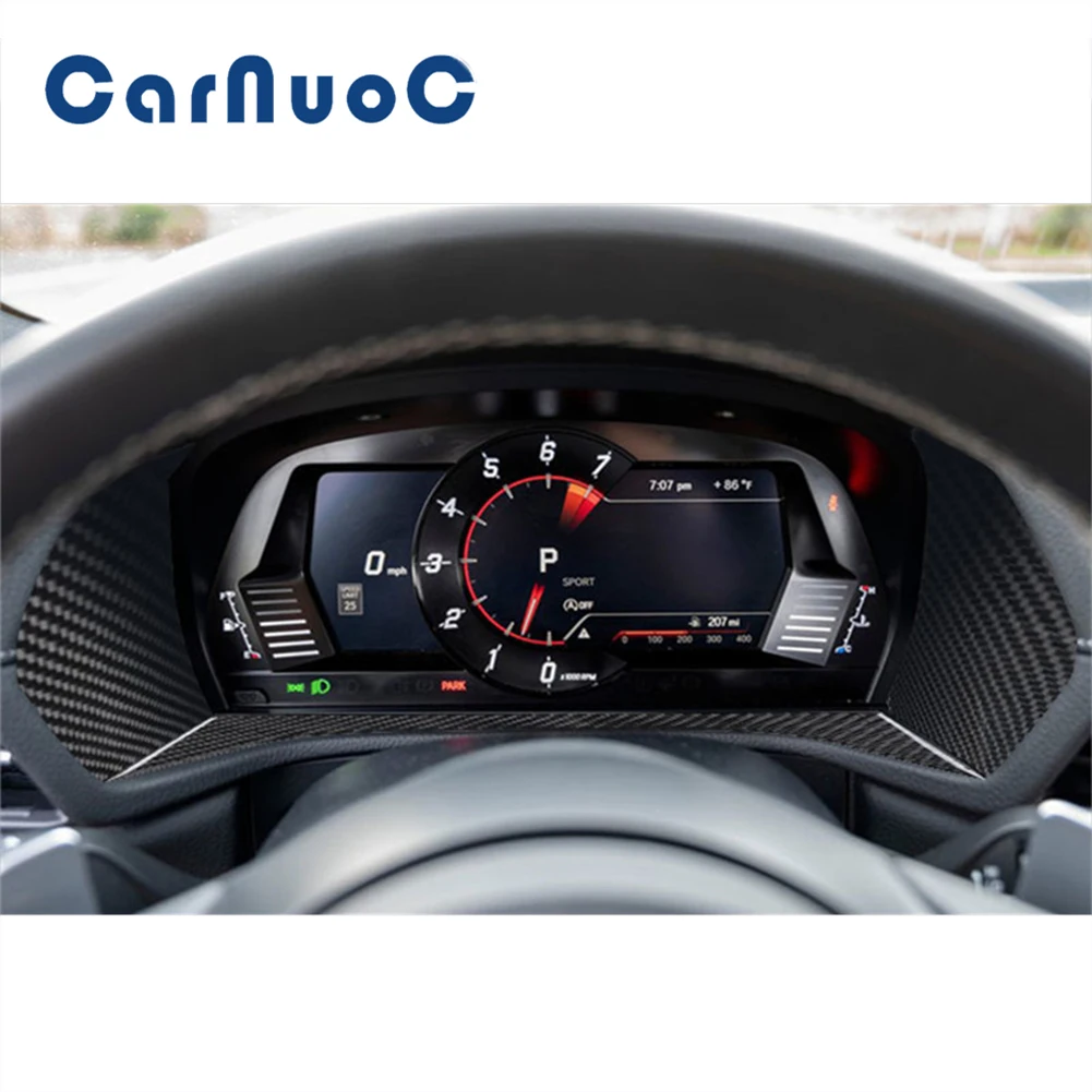 Автомобильные наклейки из углеродного волокна для Toyota A90 Supra 2019 2020 2021 2022 Speedmeter декоративная крышка отделка автомобильные аксессуары для интерьера
Автомобильные наклейки из углеродного волокна для Toyota A90 Supra 2019 2020 2021 2022 Speedmeter декоративная крышка отделка автомобильные аксессуары для интерьера