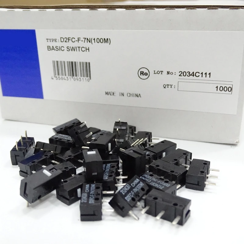2/10Pcs D2FC-F-7N(100M) Gamings Micro Switches Mice Fretting Button Micro Hot
2/10Pcs D2FC-F-7N(100M) Gamings Micro Switches Mice Fretting Button Micro Hot