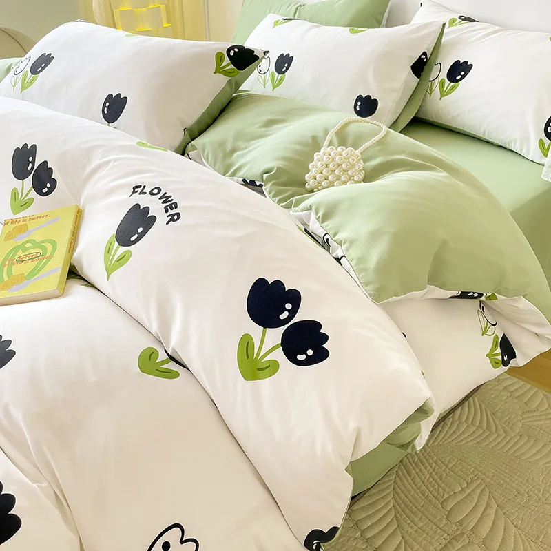 RainFire Super Soft Bedding Set Glutinous Double Layer Comforter Cotton Linen Bed Sheets Duvet Cover Sets 3/4 Pieces of Bedding
RainFire Super Soft Bedding Set Glutinous Double Layer Comforter Cotton Linen Bed Sheets Duvet Cover Sets 3/4 Pieces of Bedding