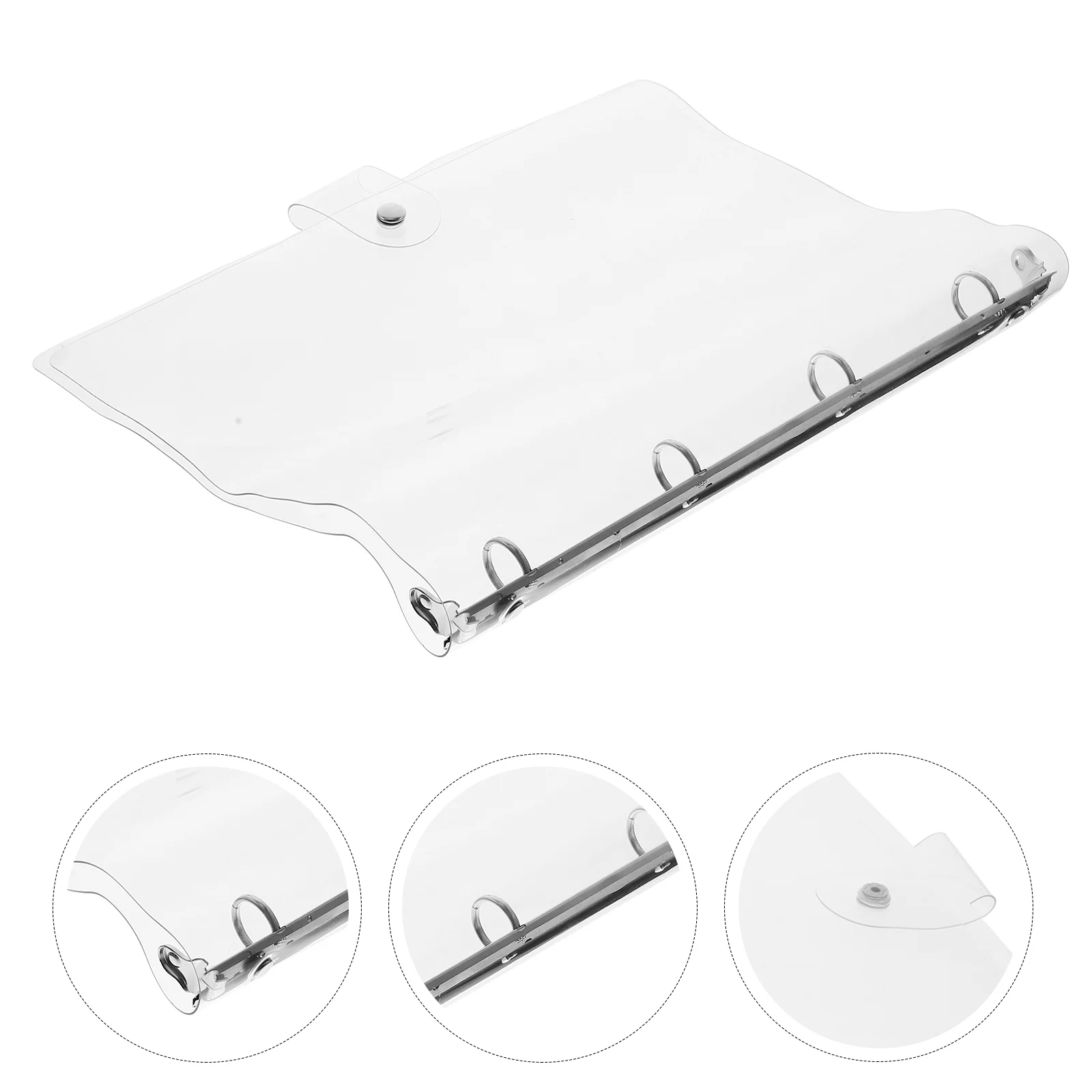 A4 Transparent Binder Office PVC Plastic Hand Account Cover Loose-Leaf Account Book Case Notebook Cover Binder For Replace Shell
A4 Transparent Binder Office PVC Plastic Hand Account Cover Loose-Leaf Account Book Case Notebook Cover Binder For Replace Shell