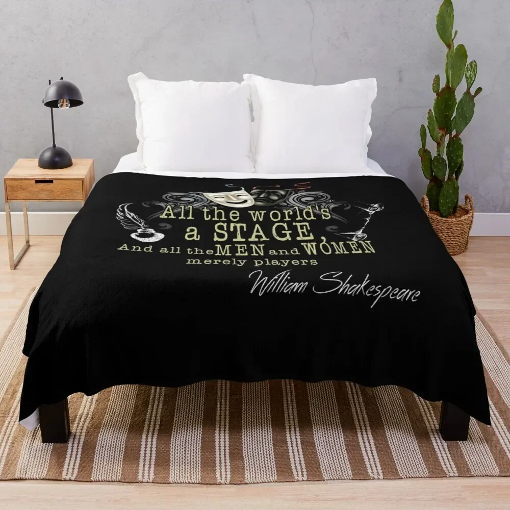 Funny William Shakespeare All The World's A Stage Theater Plays Quotes Poems Biography Fans Throw Blanket Cute Blankets
Funny William Shakespeare All The World's A Stage Theater Plays Quotes Poems Biography Fans Throw Blanket Cute Blankets