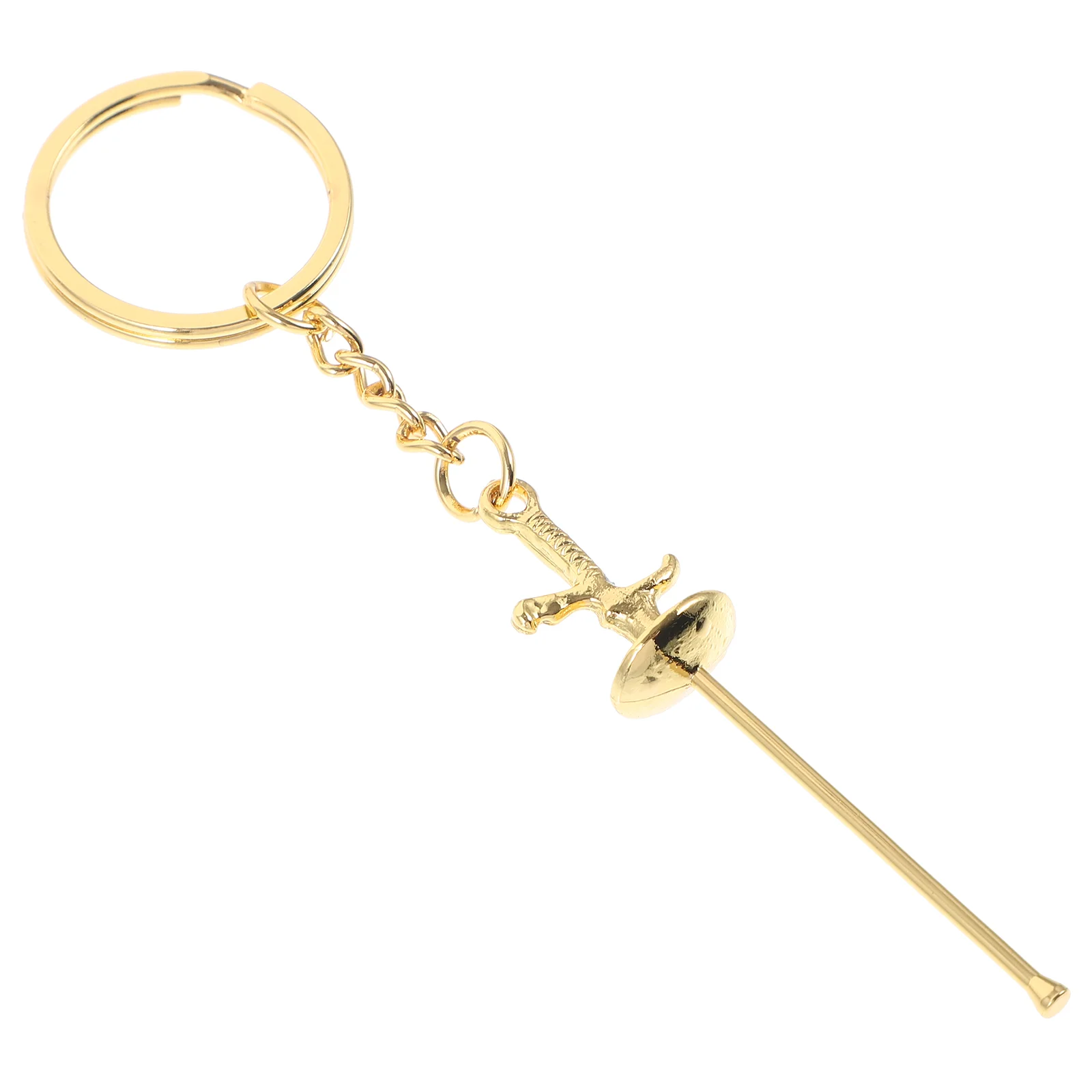Fencing Keychain Metal Fencing Key Ring Handbag Charm Car Key Ring Bag Purse Hanging Pendant Fencing Sport Fans Fencer Souvenir 
Fencing Keychain Metal Fencing Key Ring Handbag Charm Car Key Ring Bag Purse Hanging Pendant Fencing Sport Fans Fencer Souvenir
