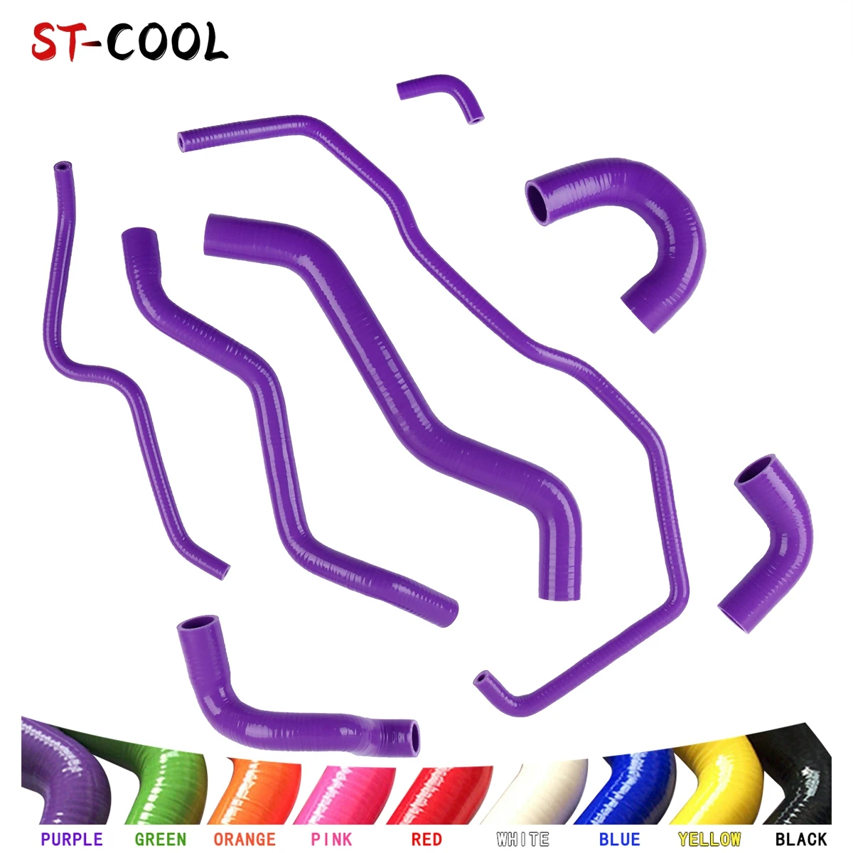 For Fiat Abarth 595 500 695 All Versions Water Coolant Radiator Hose Kit Silicone Hoses Tube Pipe 8Pcs 10 Colors 
For Fiat Abarth 595 500 695 All Versions Water Coolant Radiator Hose Kit Silicone Hoses Tube Pipe 8Pcs 10 Colors