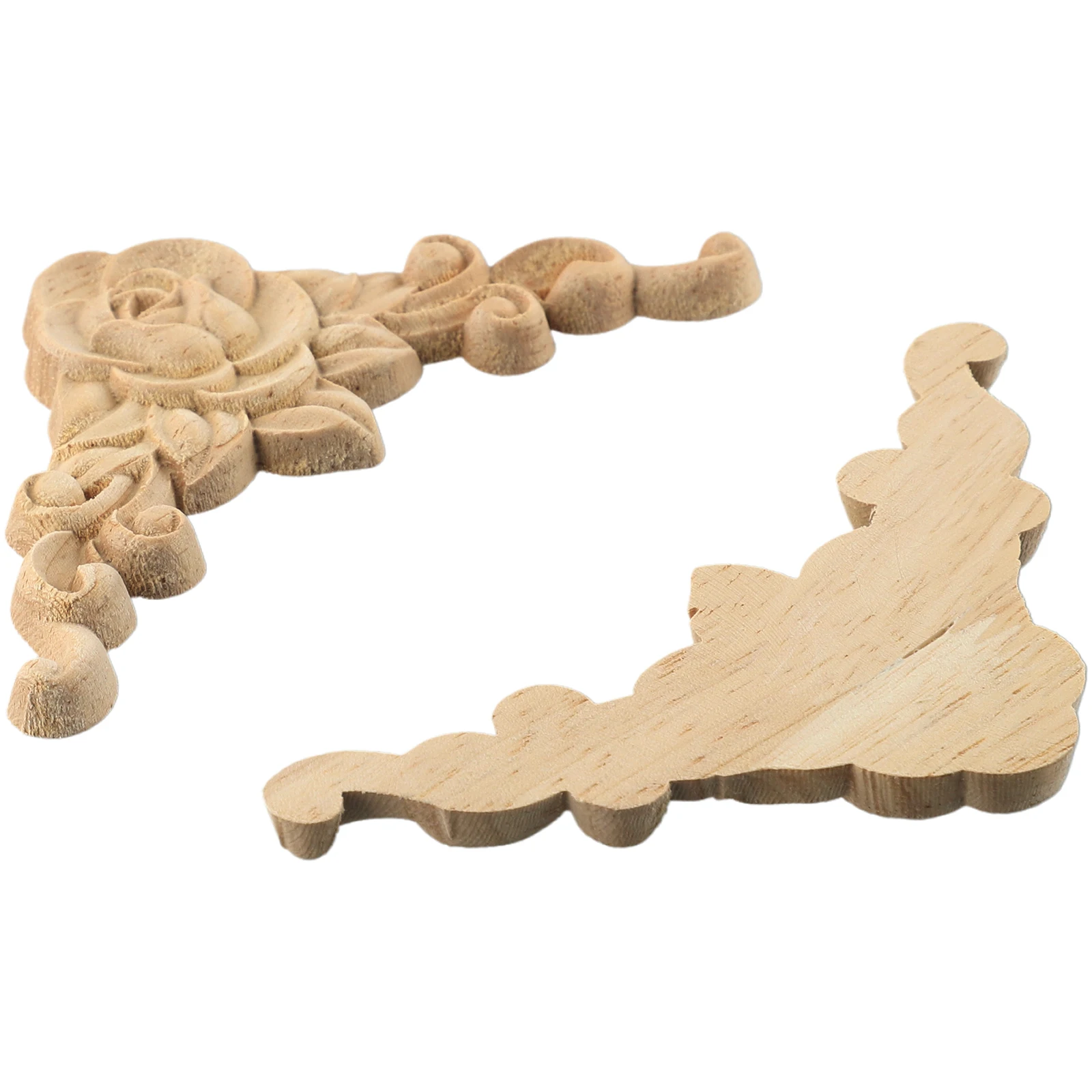 4Pcs/set Wooden Carved Corner 8x8cm Wooden Figurines Craft Wood Carved Corner Applique Frame Wall Door Furniture Decorative
4Pcs/set Wooden Carved Corner 8x8cm Wooden Figurines Craft Wood Carved Corner Applique Frame Wall Door Furniture Decorative