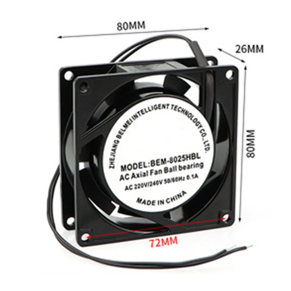 1PC 80MM -150MM Cooling Fan Brushless Motor Chassis ABS Non-toxic Plastic Fan Mute 2PIN Axial Industrial AC/DC Cooling Fan
1PC 80MM -150MM Cooling Fan Brushless Motor Chassis ABS Non-toxic Plastic Fan Mute 2PIN Axial Industrial AC/DC Cooling Fan