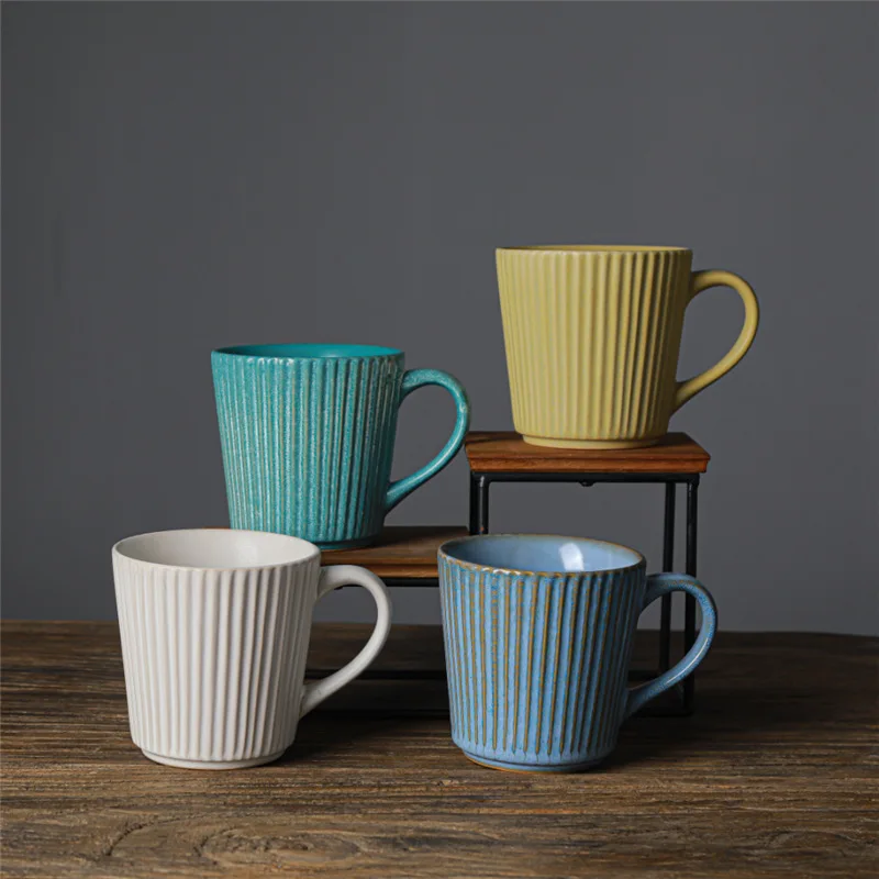Porcelain Fluted Mug 13.53Oz Ceramic Coffee Mug with Large Handle for Coffee,Tea,Milk,Cocoa,Cereal,Japanese Style Vintage Mugs
Porcelain Fluted Mug 13.53Oz Ceramic Coffee Mug with Large Handle for Coffee,Tea,Milk,Cocoa,Cereal,Japanese Style Vintage Mugs