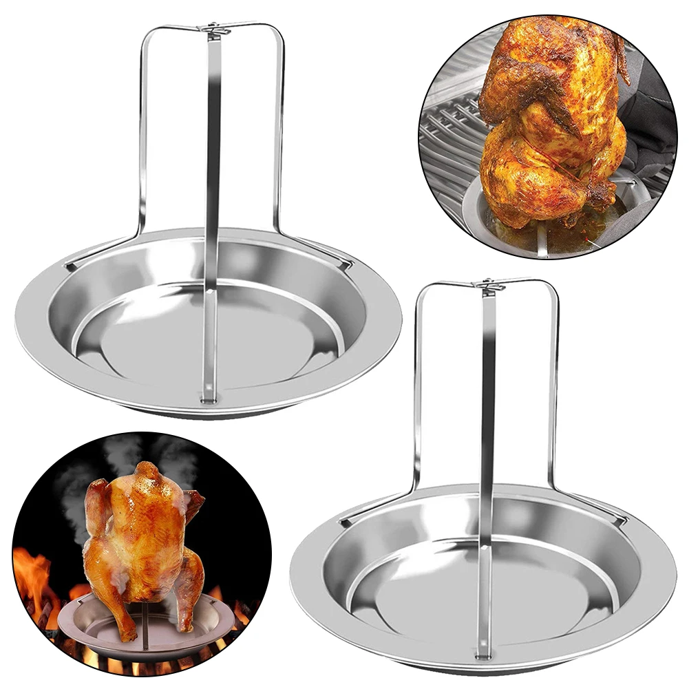2pcs Stainless Steel Barbecue Chicken Rack Barbecue Chicken Tray Turkey Rack Disassembly Barbecue Tray Barbecue Rack BBQ Tool
2pcs Stainless Steel Barbecue Chicken Rack Barbecue Chicken Tray Turkey Rack Disassembly Barbecue Tray Barbecue Rack BBQ Tool