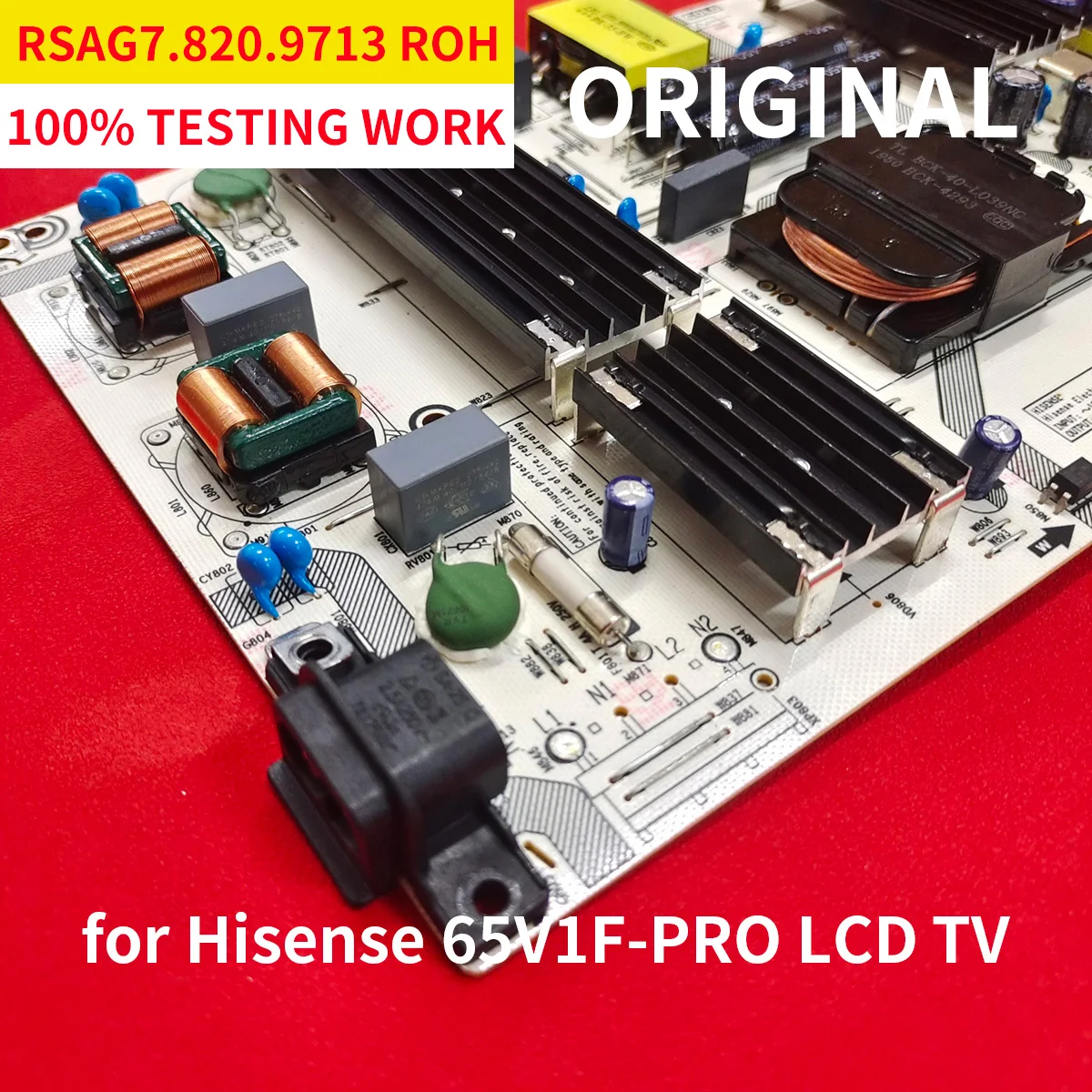 

Original power board for Hisense 65V1F-PRO LCD TV power board RSAG7.820.9713/ROH
