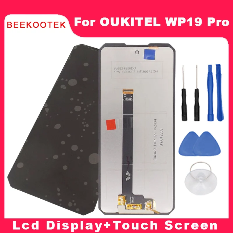 

New Original OUKITEL WP19 Pro LCD Display+Touch Screen Digitizer Repair Accessories For OUKITEL WP19 Pro Smart Phone