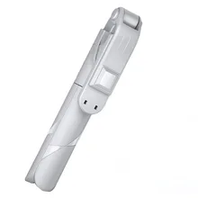 Foldable telescopic pole selfie stick tripod with remote control portable tripod mobile phone bluetooth suitable for iPhone 
Foldable telescopic pole selfie stick tripod with remote control portable tripod mobile phone bluetooth suitable for iPhone