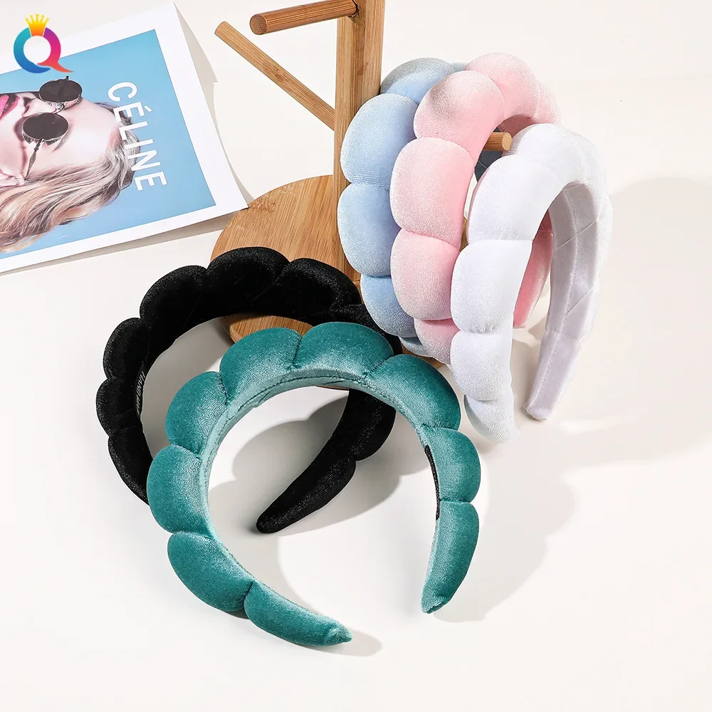 2023 Fashion Sponge Headband for Women Girls Puffy Hair Band Makeup Bubble Retro Terry Cloth Headbands Hair Accessories Headwear
2023 Fashion Sponge Headband for Women Girls Puffy Hair Band Makeup Bubble Retro Terry Cloth Headbands Hair Accessories Headwear