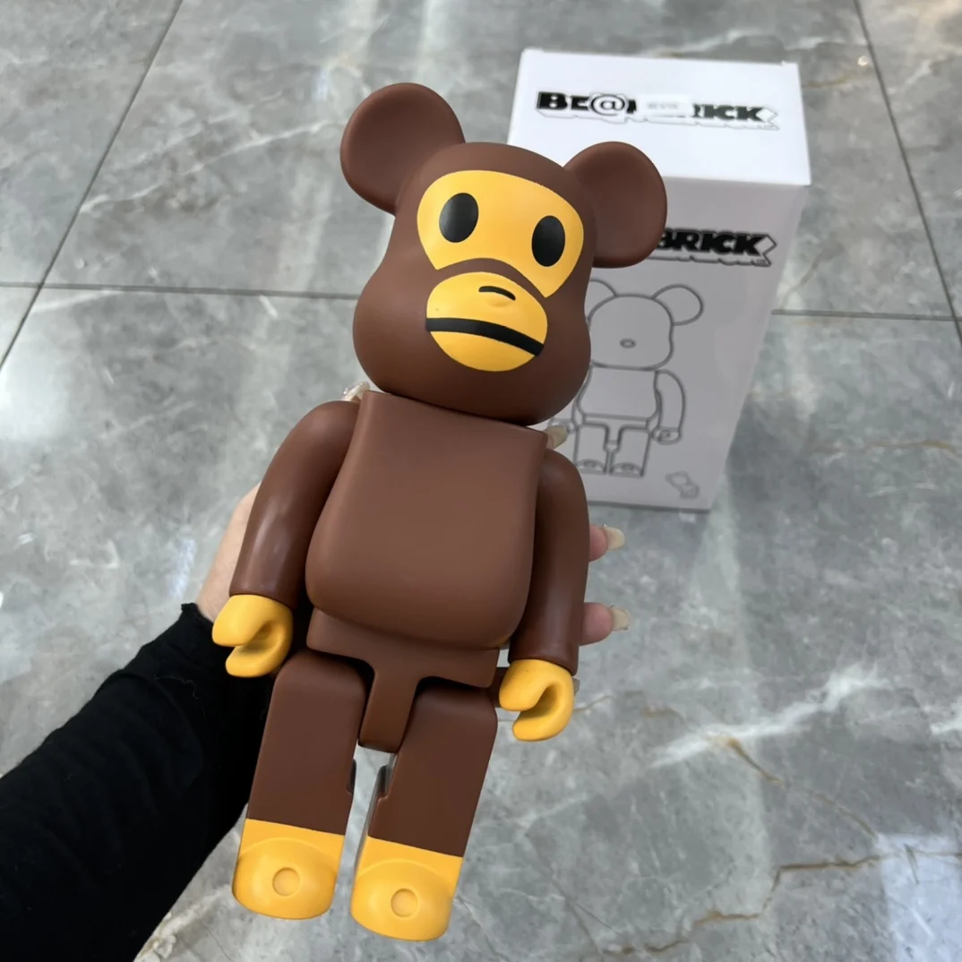 Bearbrick 400% Building Block Bear 28cm Big Mouth Monkey Building Block Monkey Cartoon Toy Doll Trendy Desktop Decoration
Bearbrick 400% Building Block Bear 28cm Big Mouth Monkey Building Block Monkey Cartoon Toy Doll Trendy Desktop Decoration
