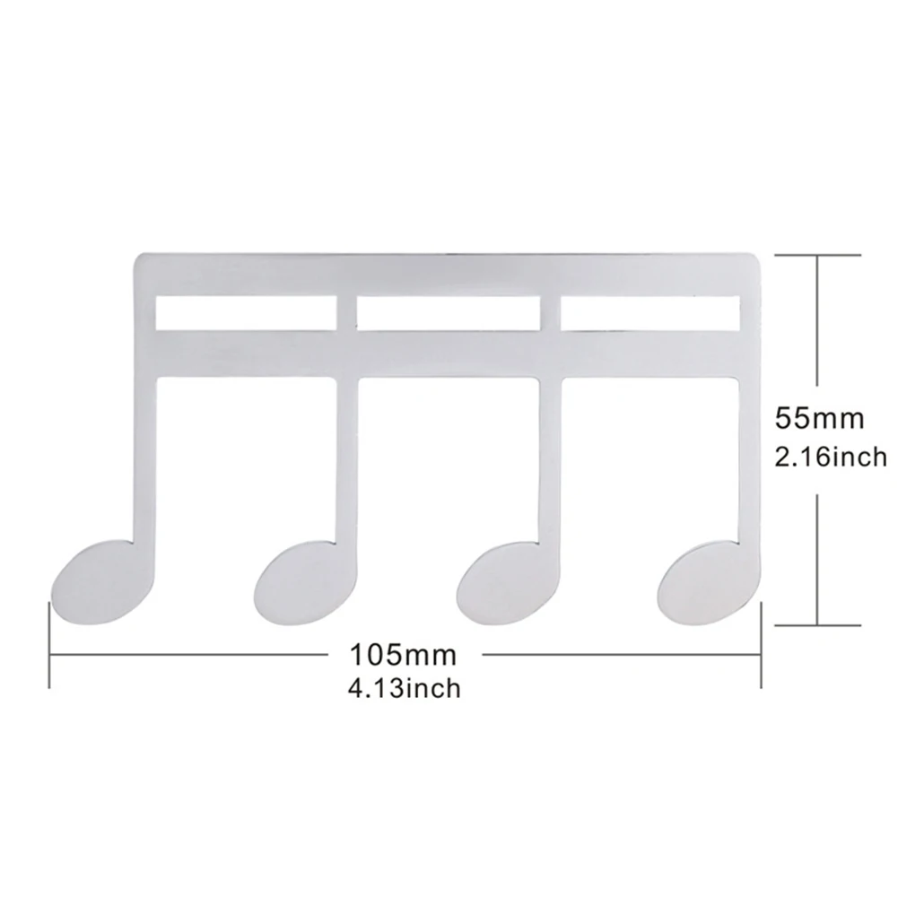 Music Sheet Clip Metal Music Clips Note Holder Piano Sheet Song Silver/Gold/Black 4.13x2.17x0.04inch Book Page
Music Sheet Clip Metal Music Clips Note Holder Piano Sheet Song Silver/Gold/Black 4.13x2.17x0.04inch Book Page