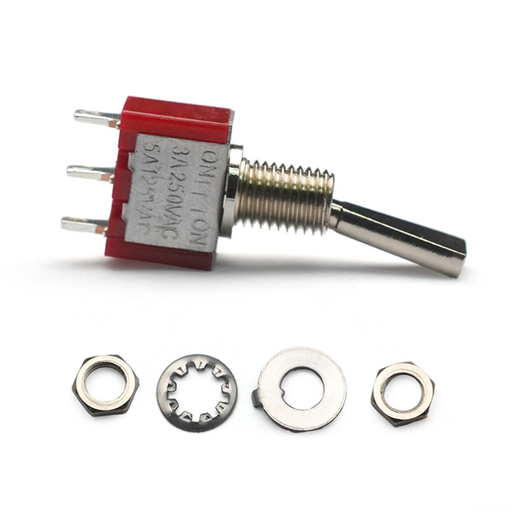Brand New Guitar Switch 2-Way 2 Way 3 Pin Accessories Bass Building Electric Guitar MIni ON-ON Parts Replacement
Brand New Guitar Switch 2-Way 2 Way 3 Pin Accessories Bass Building Electric Guitar MIni ON-ON Parts Replacement