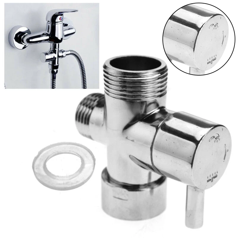 Three Way Divider Valve For Shower Faucet High Quality Sprinkler Switch 1/2 Pipe Connector Converter Bathroom Value Accessory
Three Way Divider Valve For Shower Faucet High Quality Sprinkler Switch 1/2 Pipe Connector Converter Bathroom Value Accessory